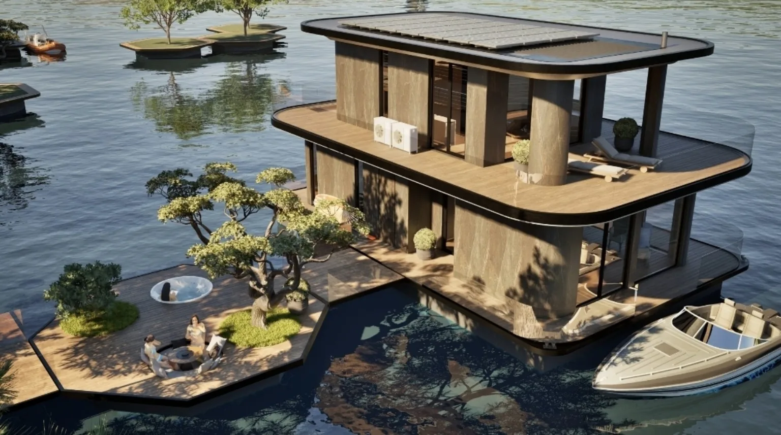 MSF Profile floating home visualisation